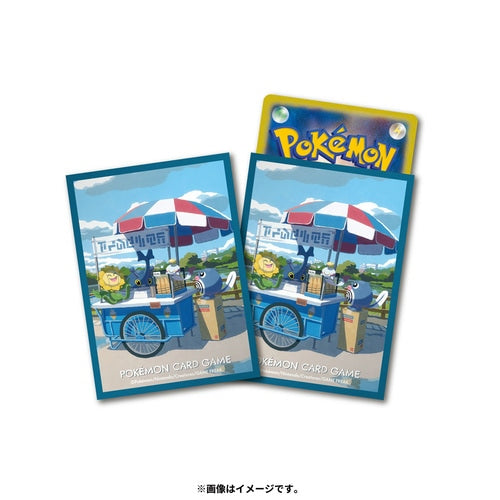 Pokémon Card Game Sleeve, Street Vendor (Daytime)