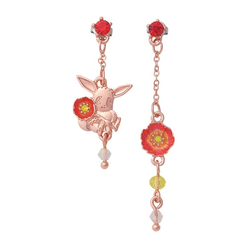 Eevee Earrings - Fleur de Coquelicot