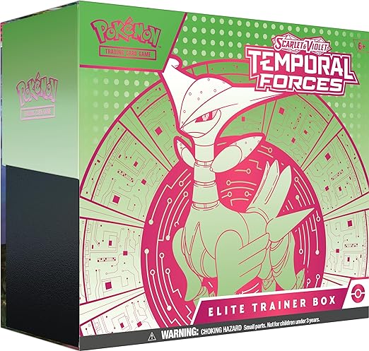 Pokémon TCG: Scarlet & Violet - Temporal Forces Elite Trainer Box (Iron Leaves)