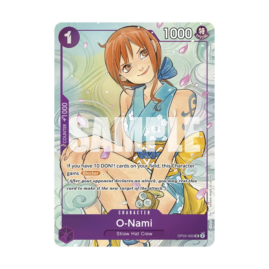 One Piece Card Game: O-Nami (IB-01 Promo), BGS 10 Gold