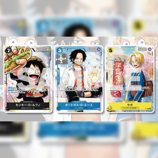 One Piece TCG: 3 Brothers of the One Piece High School (Saikyo Jump Promo)