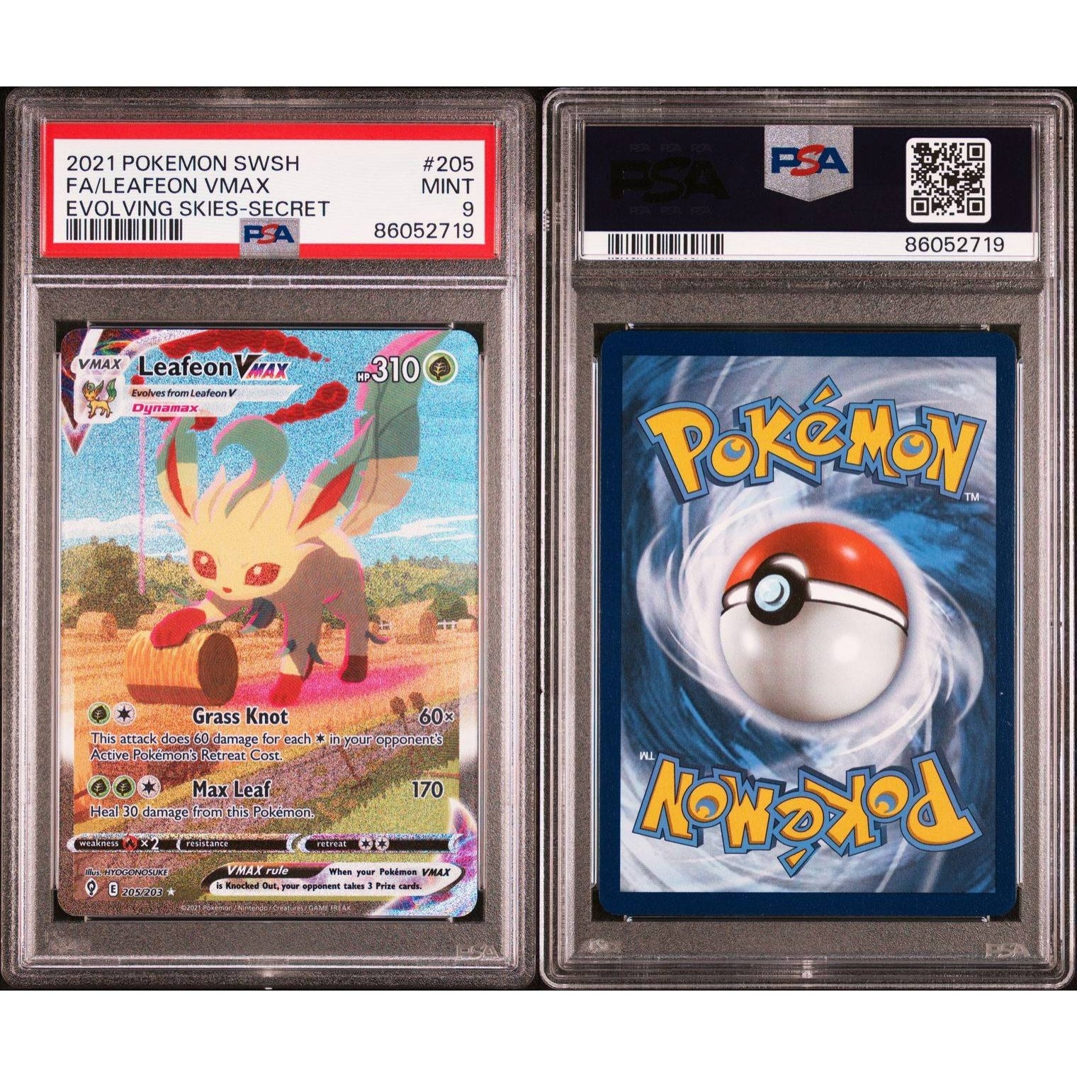 leafeon vmax pokemon card Leafeon VMAX (Alt Art) – Exp. Share Collectible