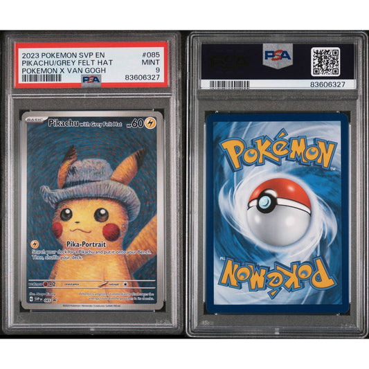 Pikachu with Grey Felt Hat, Van Gogh Museum Promo