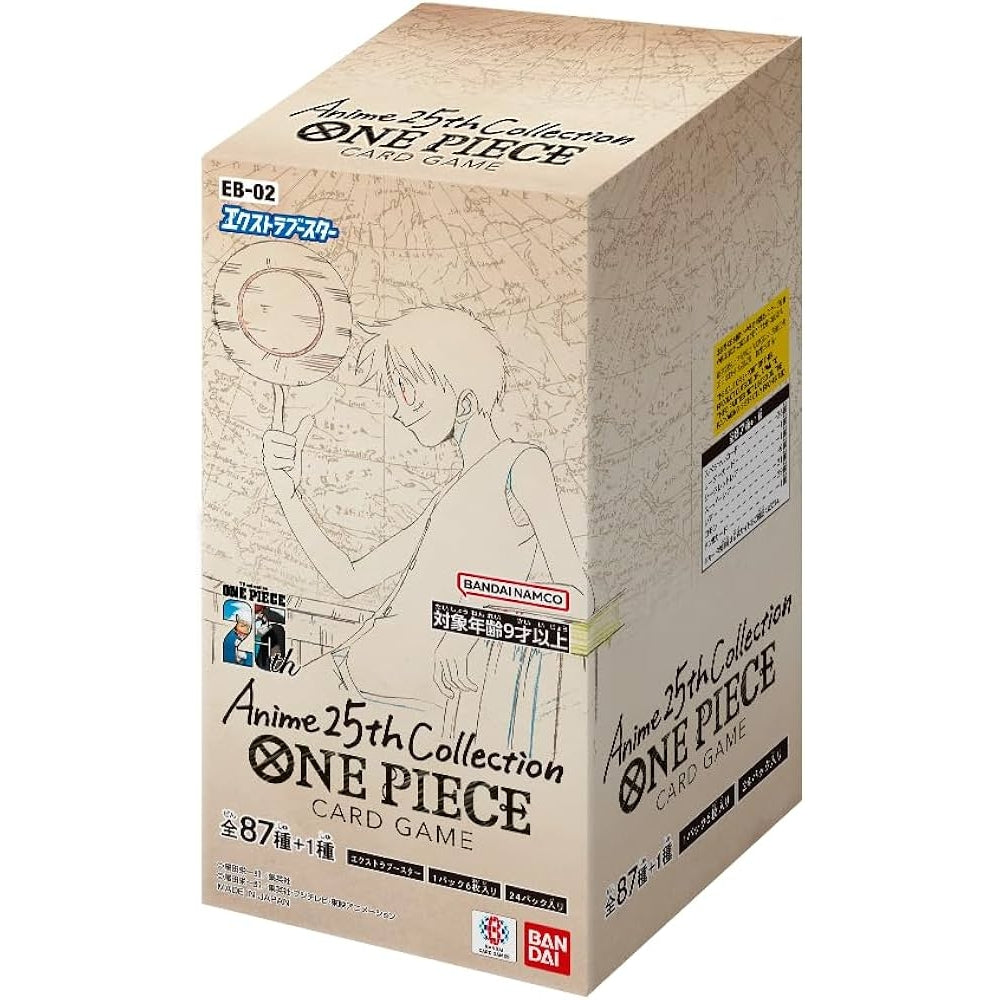 Japanese One Piece TCG: Anime 25th Collection (EB-02) Booster Box