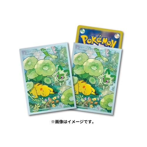 Pokémon Card Game Sleeve, Pikachu & Sprigatito