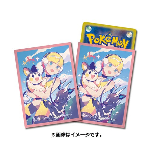 Pokémon Card Game Sleeve, Elesa and Emolga