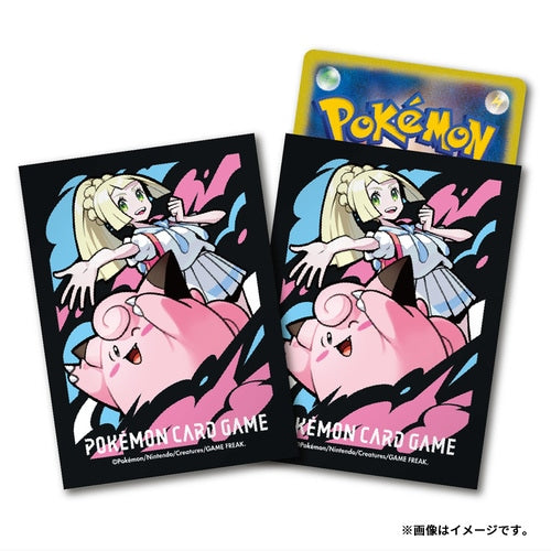 Pokémon Card Game Sleeve, Lillie & Clefairy