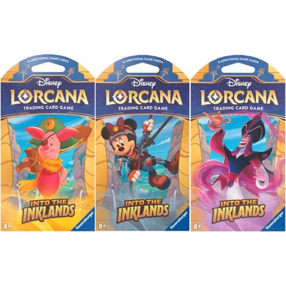 Disney Lorcana: Into the Inklands Sleeved Booster Pack (Styles May Vary)