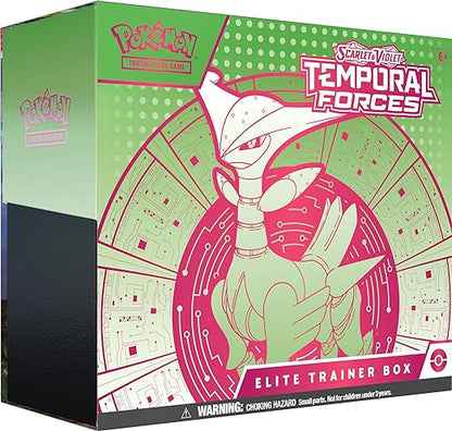 Pokémon TCG: Scarlet & Violet - Temporal Forces Elite Trainer Box (Iron Leaves)