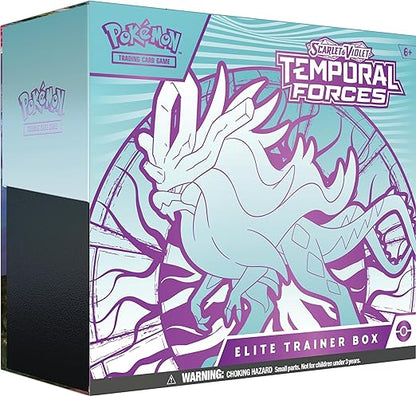 Pokémon TCG: Scarlet & Violet - Temporal Forces Elite Trainer Box (Walking Wake)