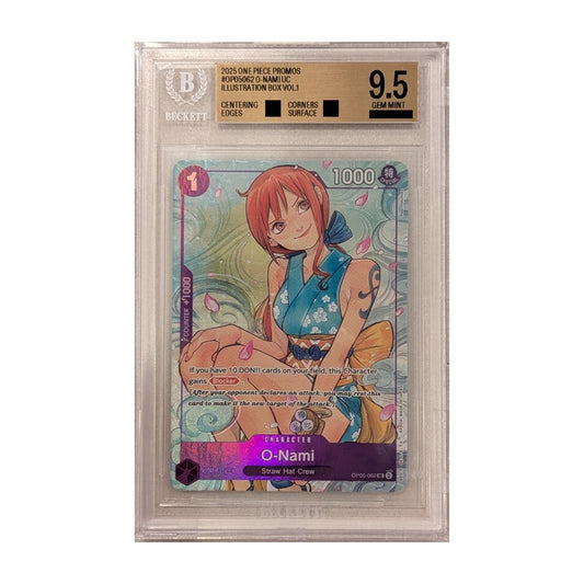One Piece Card Game: O-Nami (IB-01 Promo), BGS 9.5
