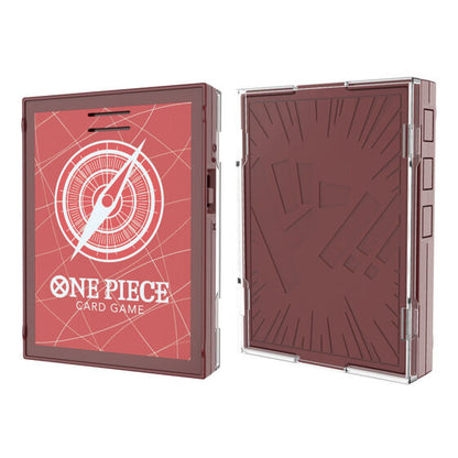 Brown One Piece TCG Sound Loader with compass design, fits one card, features BGM and sound effects.
