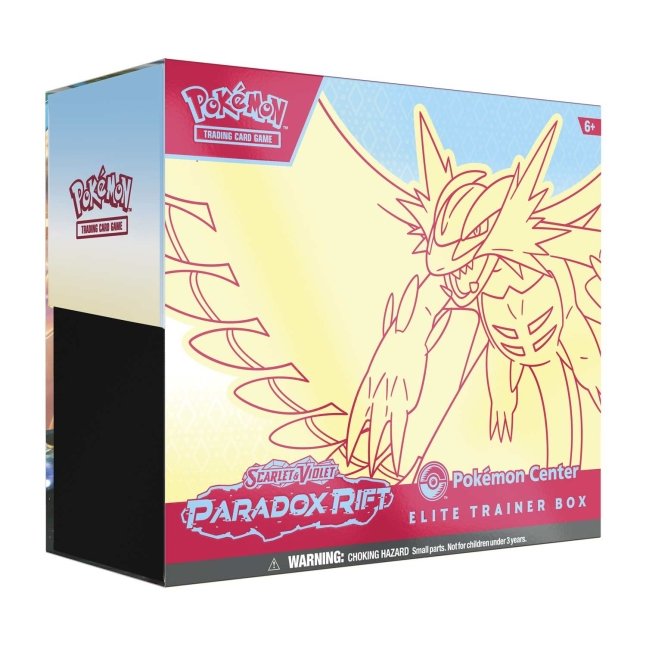 Pokémon TCG: Scarlet & Violet-Paradox Rift Pokémon Center Elite Trainer Box (Roaring Moon)