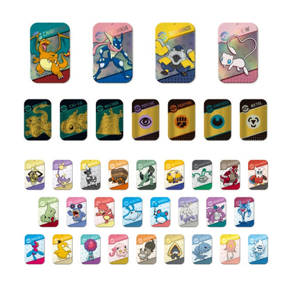 Collection of colorful Pokémon Scarlet & Violet Paradox Veil rectangular card sleeves featuring various character illustrations.