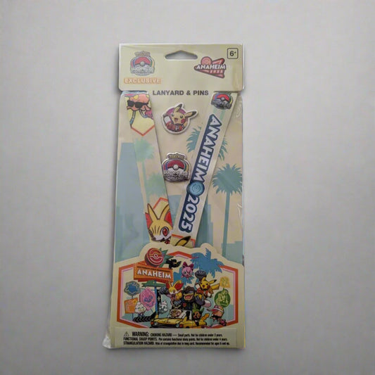Pokémon Lanyard & Pins, 2025 WCS Pikachu