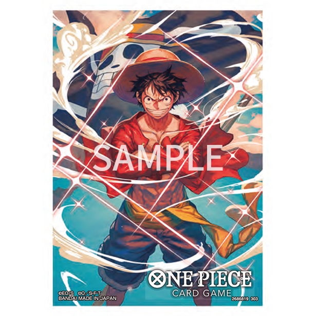 One Piece Card Game Event Exclusive Sleeve, Luffy