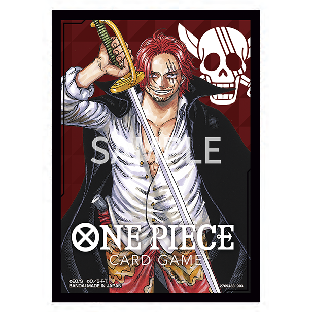 One Piece Card Game Event Exclusive Sleeve, Shanks