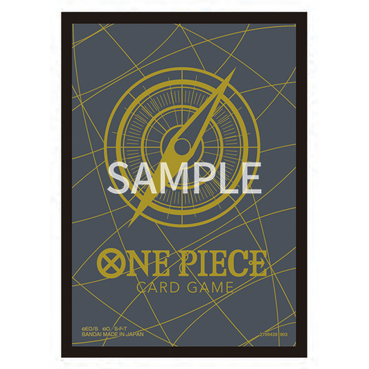 One Piece Card Game Event Exclusive Sleeve, Black Gold