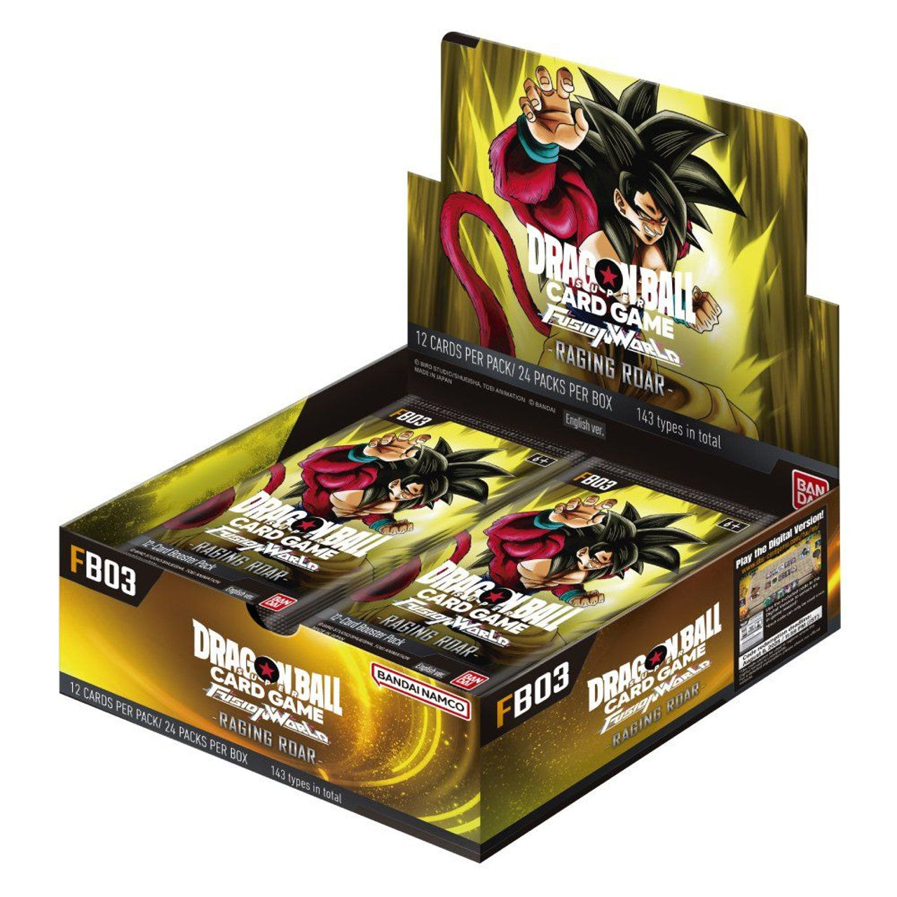 Dragon Ball FW TCG: Raging Roar (FB-03) Booster Box