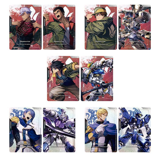 Gundam Card Game:  Resource Set (Premium Accessory Set - PB02), RP-034 to 043