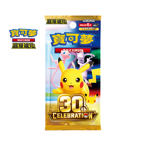 Pokémon Card Game: Mega Evolution - 30th Anniversary Booster Box - Traditional Chinese [PRE-ORDER]
