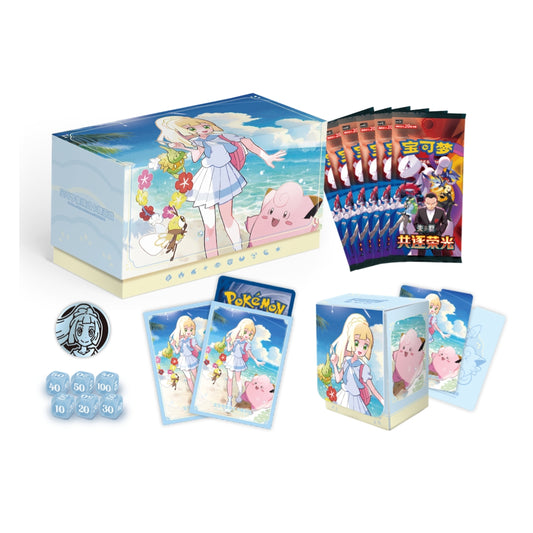 Pokémon Card Game: Scarlet & Violet - Lillie Battle Set Gift Box - Simplified Chinese