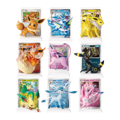 Pokémon Card Game: Eevee & Evolutions Art Figure Blind Box - Simplified [PRE-ORDER]