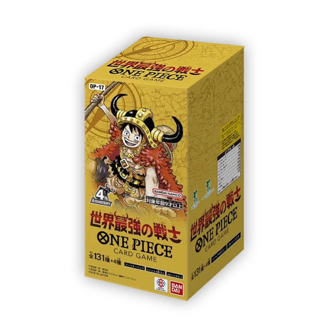 One Piece Card Game: The World's Strongest Warriors (OP-17) Booster Box - Japanese