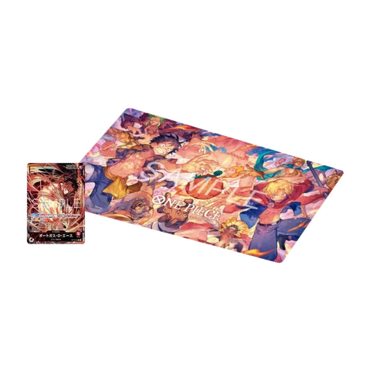 One Piece Card Game: Official Playmat - Flame-Flame Fruit Coliseum Edition [PRE-ORDER]