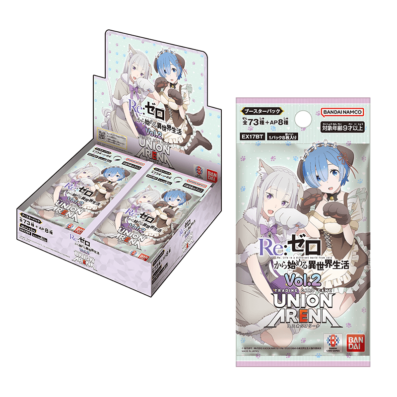 Union Arena: Re:ZERO Starting Life in Another World Vol.2 Booster Box - Japanese [PRE-ORDER]