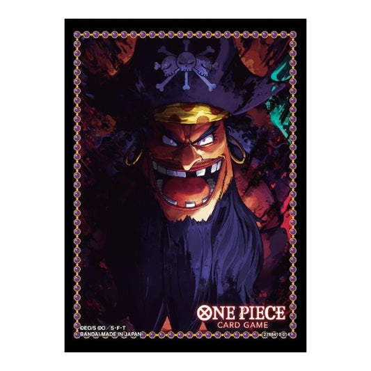 One Piece Card Game Store Exclusive Sleeve, Blackbeard