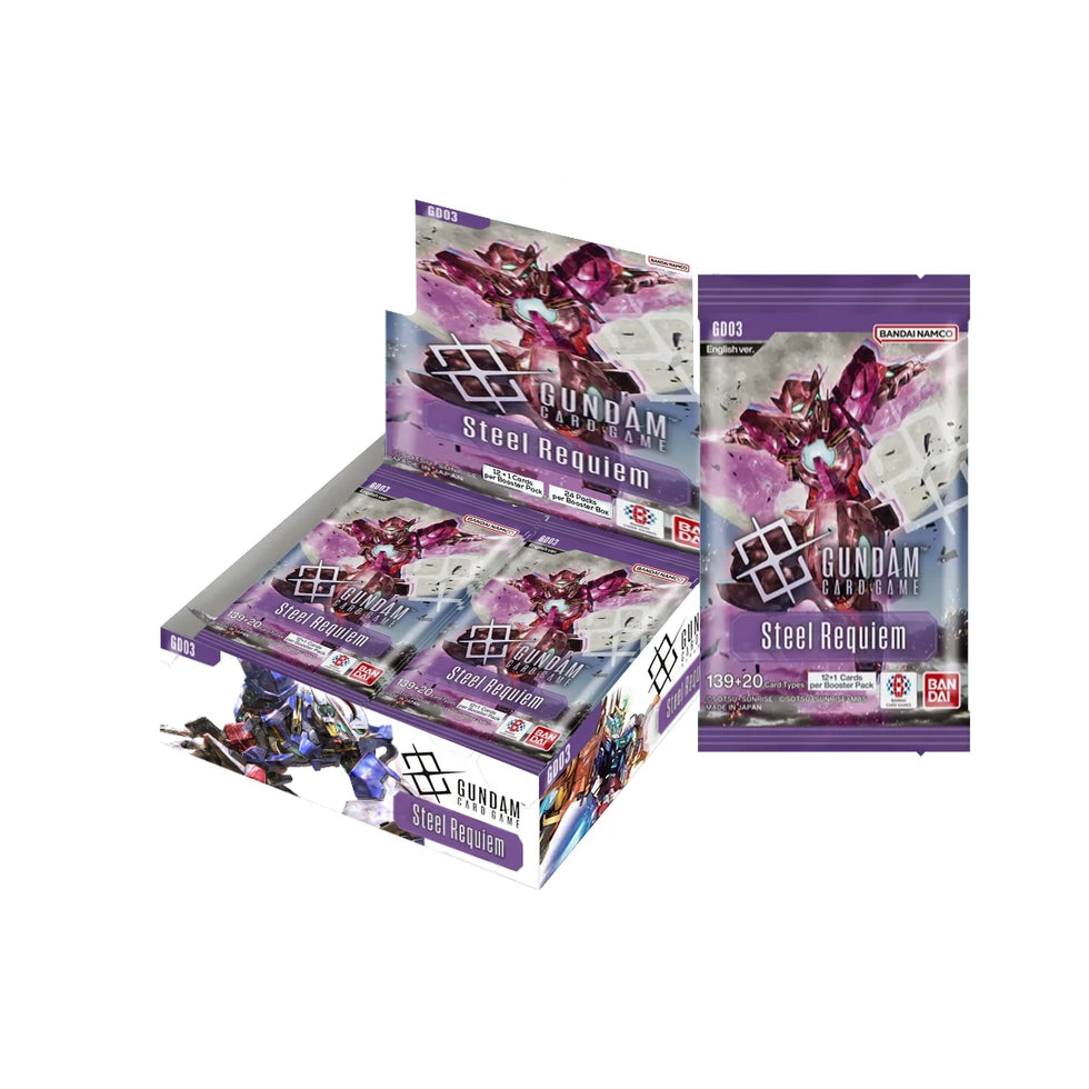 Gundam TCG: Steel Requiem (GD-03) Booster Box