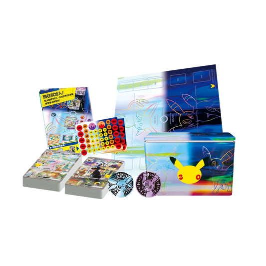 Pokémon Card Game: 30th Celebration Premium Deck Set (Espeon ex & Umbreon ex) - Traditional Chinese [PRE-ORDER]
