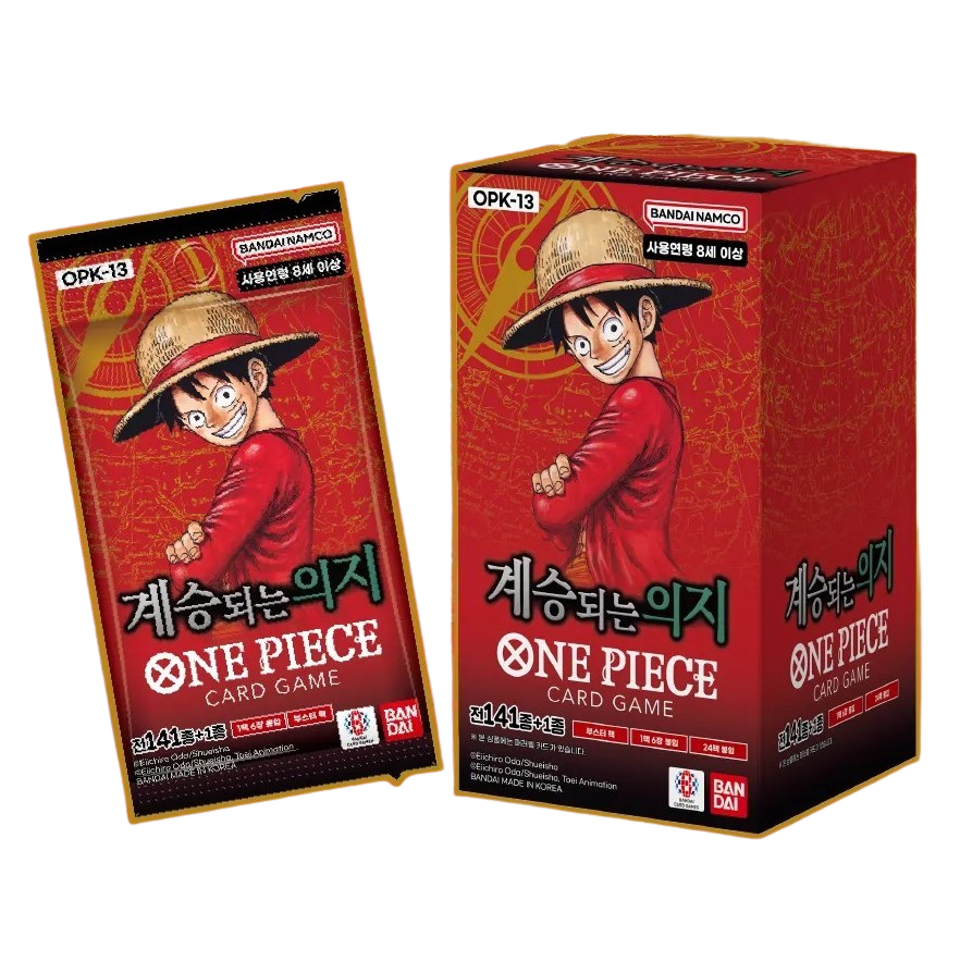 One Piece Card Game: Carrying on His Will (OPK-13) Booster Box - Korean [PRE-ORDER]