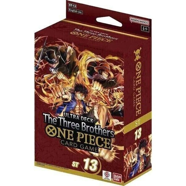 One Piece TCG Ultimate Deck "The 3 Brothers" [ST-13]