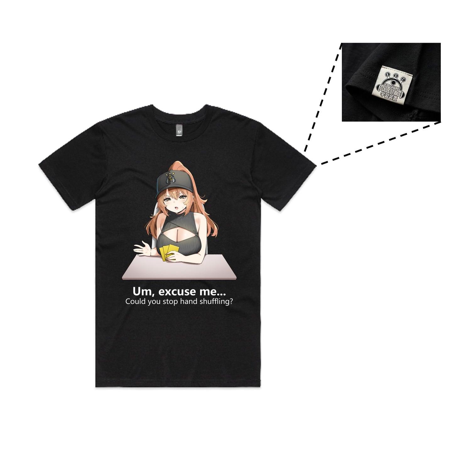 EXP. Share Collectible "Stop Hand Shuffling" Tee [PRE-ORDER]
