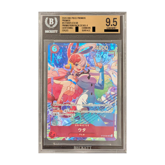 One Piece Card Game: Uta (Promo Pack EX Vol.4 - ST23-001), BGS 9.5 - Japanese