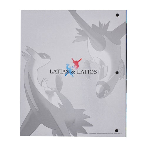 Pokemon Latias & Latios good Offical Card Binder With Extra Inserts