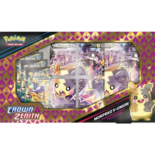 Pokémon Trading Card Game: Crown Zenith Morpeko V-UNION Premium Playmat Collection